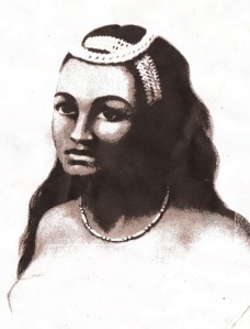 Queen Kaahumanu - Source Louis Choris 1816