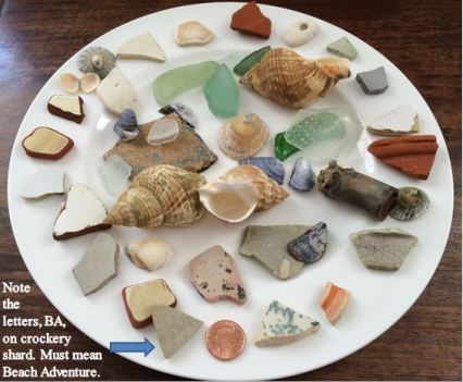All of the finds from Margate Beach